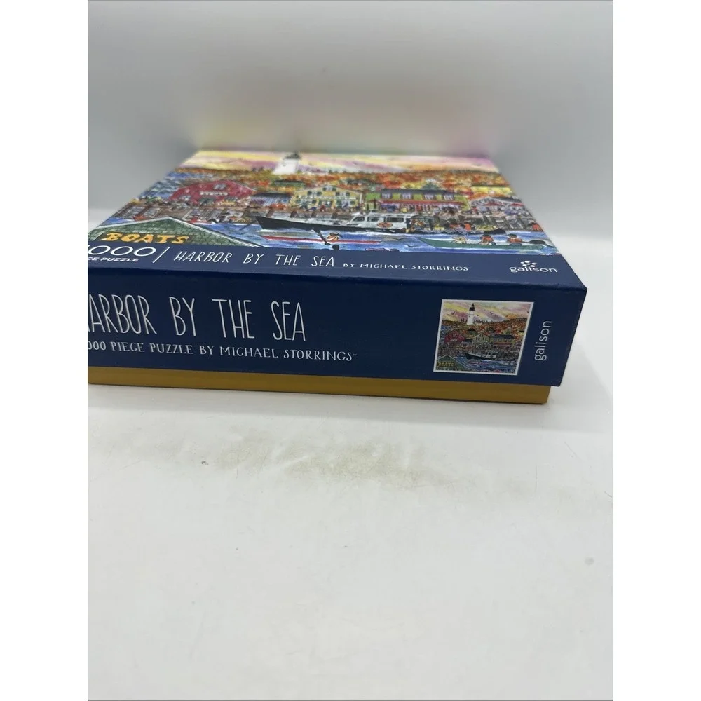 Harbor by The Sea Puzzle - 1000 Pieces 27 x 20 Inches Jigsaw‎ Puzzle